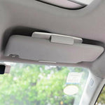 Car Sun Visor Mount Rechargeable LED Makeup Mirror Vehicle Interior Illuminated Vanity Mirror