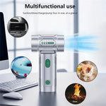 2-in-1 Car Wireless Handheld Turbofan 3 Adjustable Gears 4500Pa 100000 RPM High-Speed Vacuum Blower
