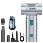 2-in-1 Car Wireless Handheld Turbofan 3 Adjustable Gears 4500Pa 100000 RPM High-Speed Vacuum Blower