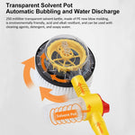 Portable Car Washing Kit with Replacement Chenille Cover Car Wash Brush Rotary Mop Automatic Foam Cleaner