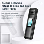 Portable Breathalyzer Drunk Driving Detection Non Contact LED Display Digital Alcohol Tester