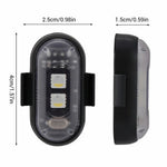 Magnetic Fixation Remote Control Wireless LED Strobe Light for Car / Motorcycle / Drone 8 Colors 10 Modes Warning Lamp