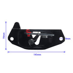 A5857 1 Pair Car Tailgate Latch Lever Rear Gate Lock, OE: 15921948, 15921949