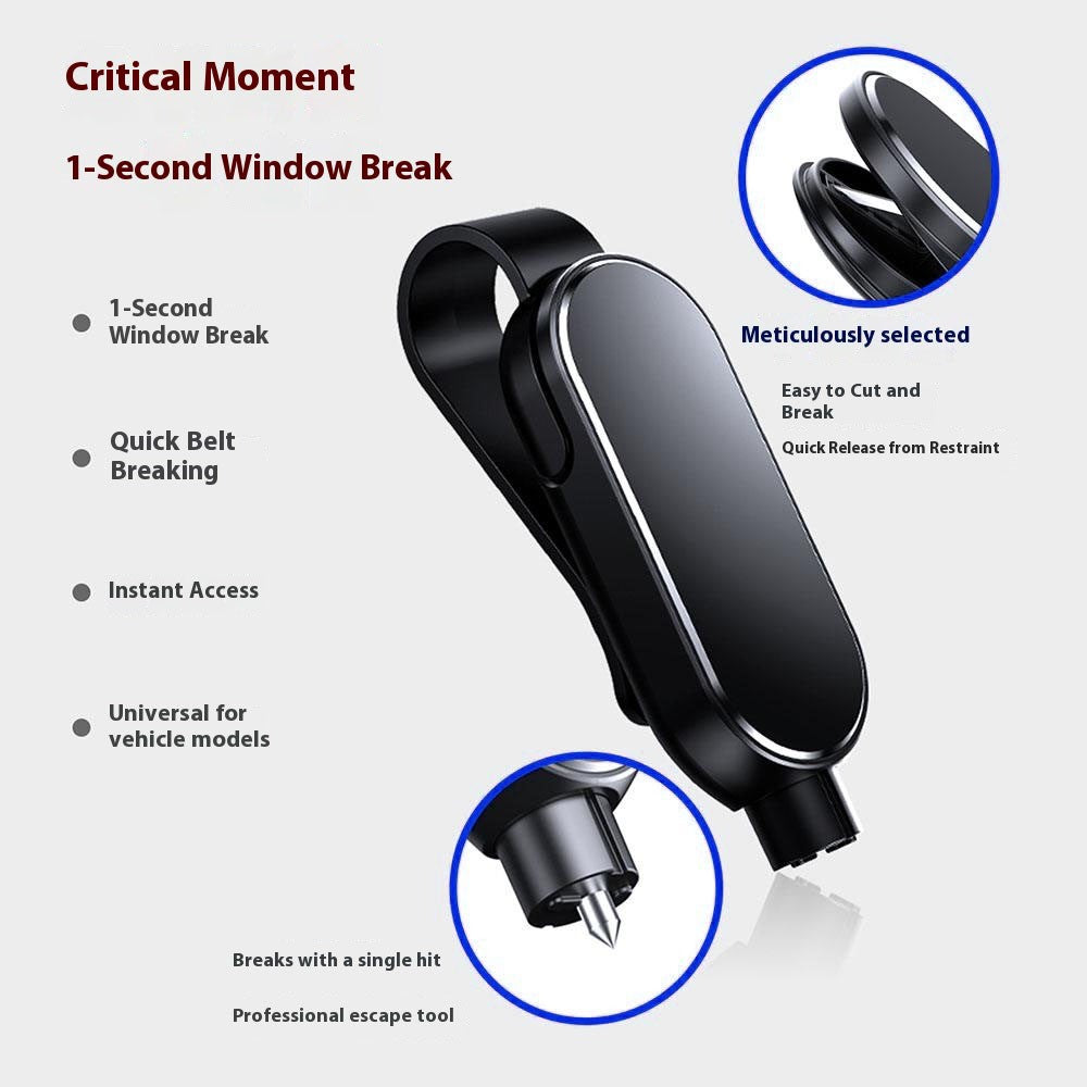 Car Emergency Escape Tool Multifunction Safety Hammer Window Breaker with Seatbelt Cutter