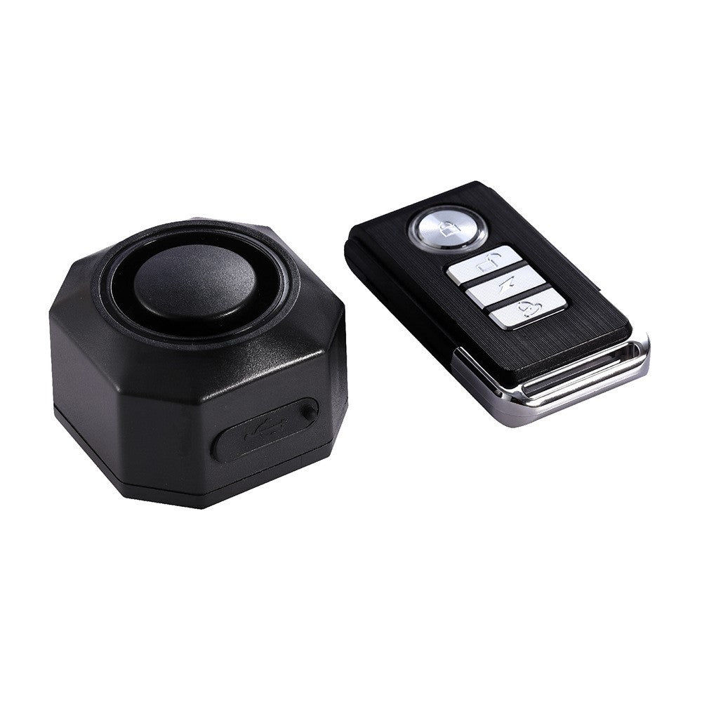 SF32 Waterproof Motorcycle Anti-Theft Alarm USB Rechargeable Wireless Bicycle Alarm System with Remote