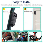 SF22R+09C Trådlöst Motorcykel Larmsystem med Fjärrkontroll USB Uppladdningsbar Vattentät Cykel Stöldskydd