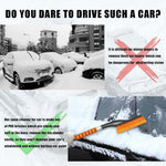 ST-3910 2-in-1 Detachable Car Snow Brush Ice Scraper Winter Windshield Cleaner for Vehicles