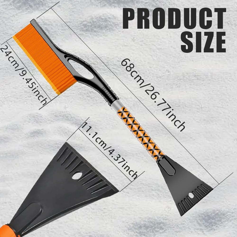 ST-3910 2-in-1 Detachable Car Snow Brush Ice Scraper Winter Windshield Cleaner for Vehicles