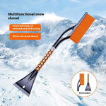 ST-3910 2-in-1 Detachable Car Snow Brush Ice Scraper Winter Windshield Cleaner for Vehicles