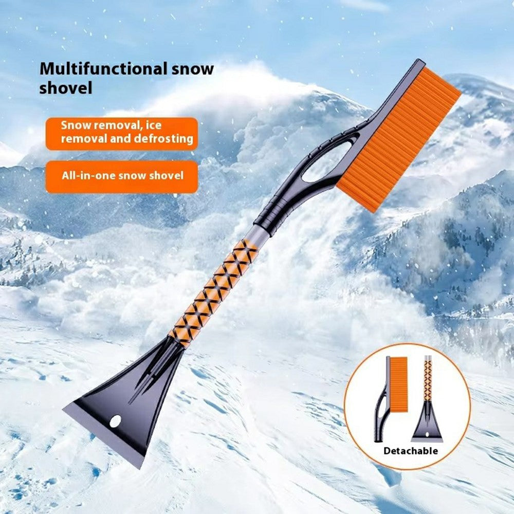 ST-3910 2-in-1 Detachable Car Snow Brush Ice Scraper Winter Windshield Cleaner for Vehicles