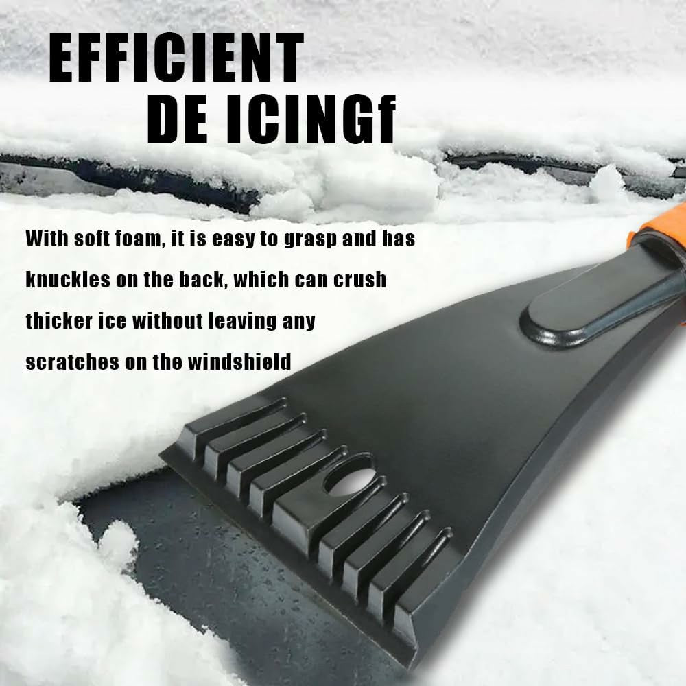 ST-3910 2-in-1 Detachable Car Snow Brush Ice Scraper Winter Windshield Cleaner for Vehicles