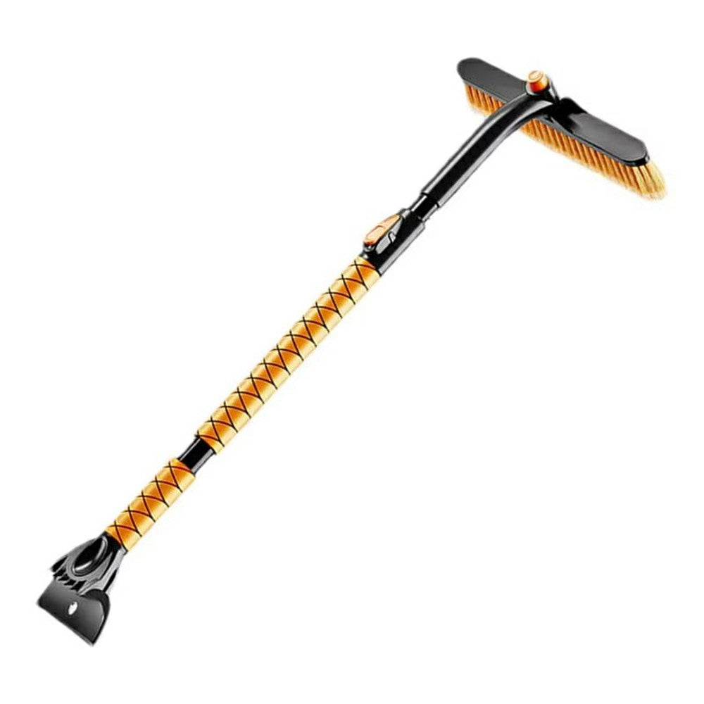 ST-3908 Telescopic handle Windshield Cleaner for Vehicles 2 in 1 360 Degree Rotatable Car Snow Brush Ice Scraper