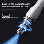 Portable Wireless Handheld Vacuum Cleaner Metal Filter High Power Suction Blower for Car Home