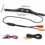 License Plate Frame Car Camera HD Infrared Night Vision Rear View Reversing Camera for Sedan SUV Truck RV
