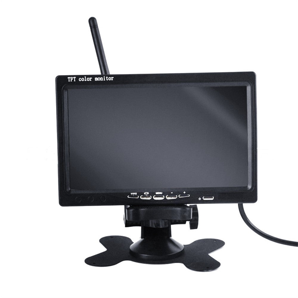 7 Inch Wireless Backup Camera System for Bus IP67 Waterproof Rear View Night Vision LCD Monitor