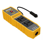 12V DC til 220V AC 400W Bil Power Inverter Bærbar 3 USB-porte + 2 AC-udtag Konverter