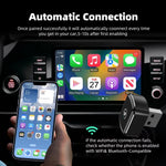 M26 2 in 1 For CarPlay  /  Android Auto Wired to Wireless Car Adapter 5.8G / 2.4G Dual Band WiFi Bluetooth-compatible USB Dongle