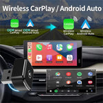 M26 2 in 1 For CarPlay  /  Android Auto Wired to Wireless Car Adapter 5.8G / 2.4G Dual Band WiFi Bluetooth-compatible USB Dongle