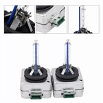 D3S 2Pcs 4300K Car Headlight Ultra Bright Xenon Bulb High Focus IP68 Waterproof HID Lamp