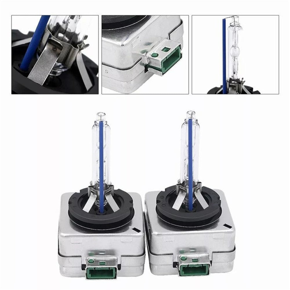 D3S 2Pcs 4300K Car Headlight Ultra Bright Xenon Bulb High Focus IP68 Waterproof HID Lamp