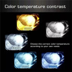 D3S 2Pcs 4300K Car Headlight Ultra Bright Xenon Bulb High Focus IP68 Waterproof HID Lamp
