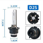 D2S 2Pcs 4300K High Brightness Car Headlight Xenon Bulb IP68 Waterproof High Focus HID Lamp