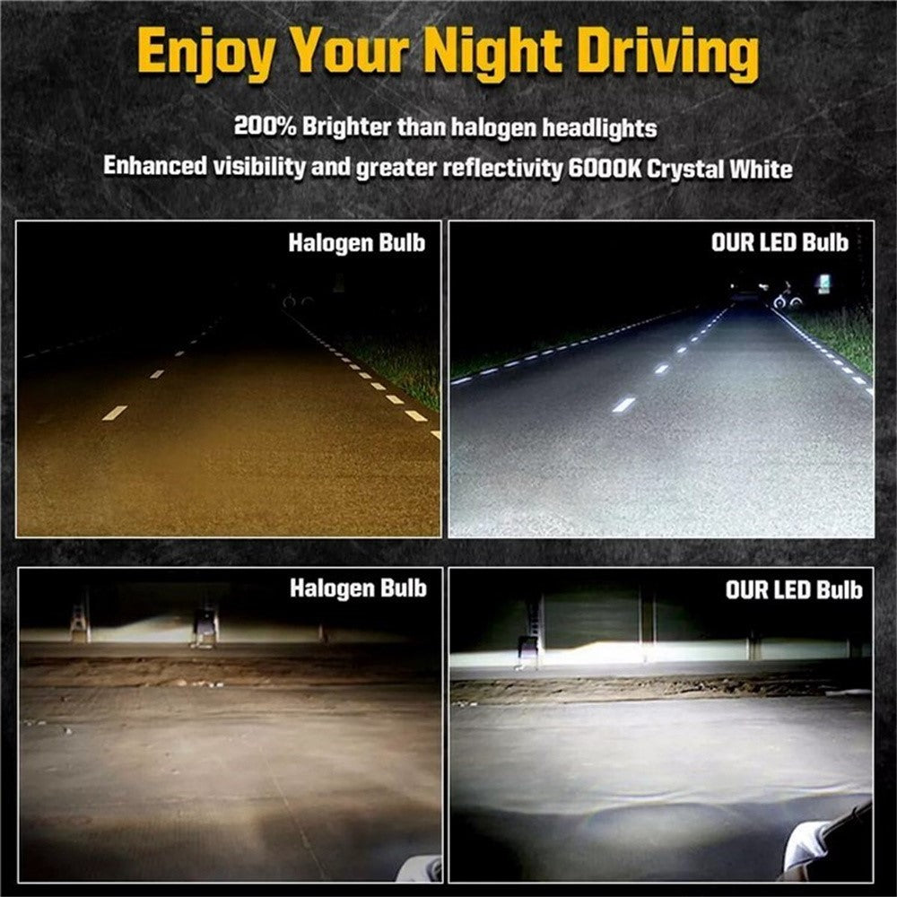D2S 2Pcs 4300K High Brightness Car Headlight Xenon Bulb IP68 Waterproof High Focus HID Lamp