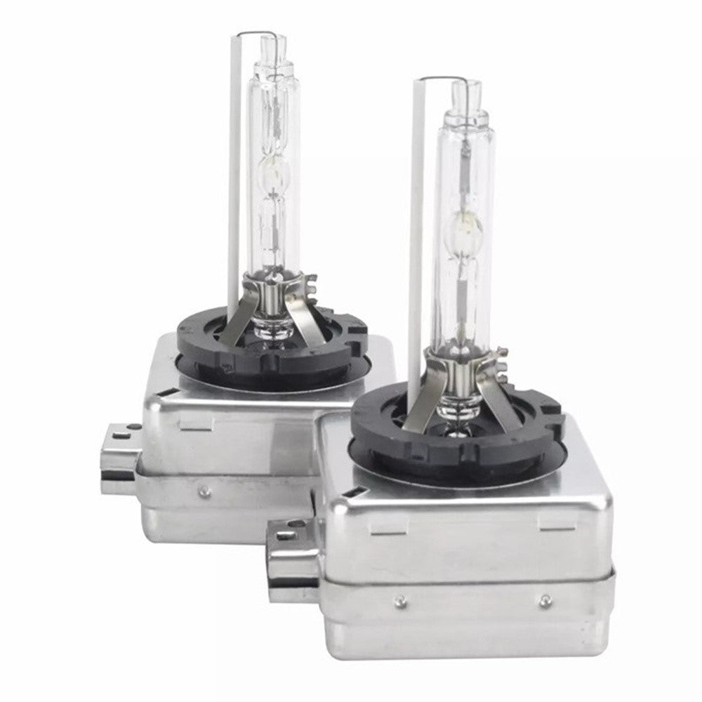 D1S 2Pcs 4300K Xenon HID Headlight Bulbs IP68 Waterproof High Brightness Automotive Front Lamp