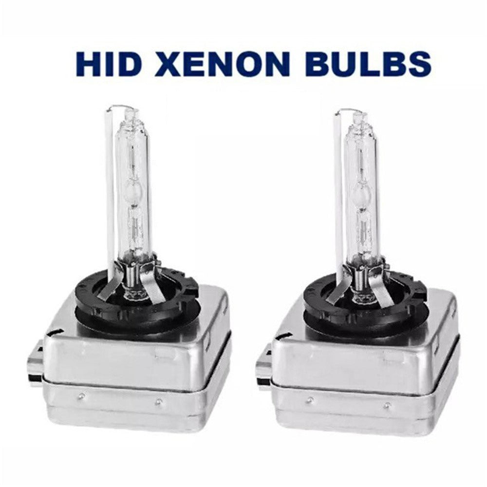 D1S 2Pcs 4300K Xenon HID Headlight Bulbs IP68 Waterproof High Brightness Automotive Front Lamp