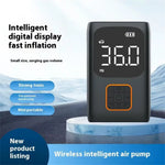 7.4V Car Tire Inflator 150 PSI Max Digital Display Portable Wireless Air Pump with LED Light