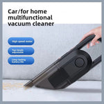 Portable 12000Pa Vacuum Cleaner for Car Home Strong Suction Cordless Handheld Cleaning Machine