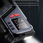 Digital Display Wireless Car Air Pump Emergency Jump Starter with Flashlight for Car Electric Vehicle