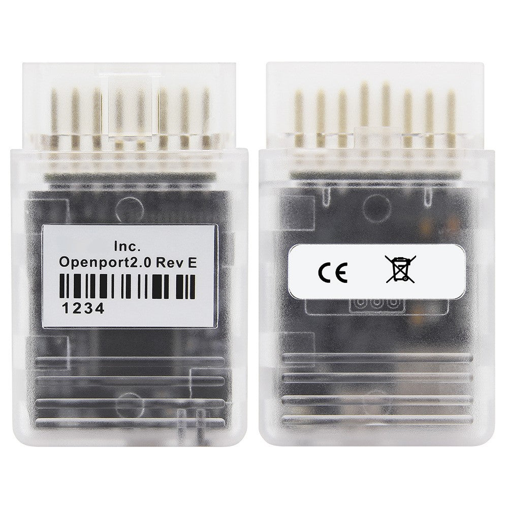 OpenPort 2.0 ECU Flash OBD / OBD2 Tuning Car Diagnostic Tool J2534 Scanner with Recording Disc
