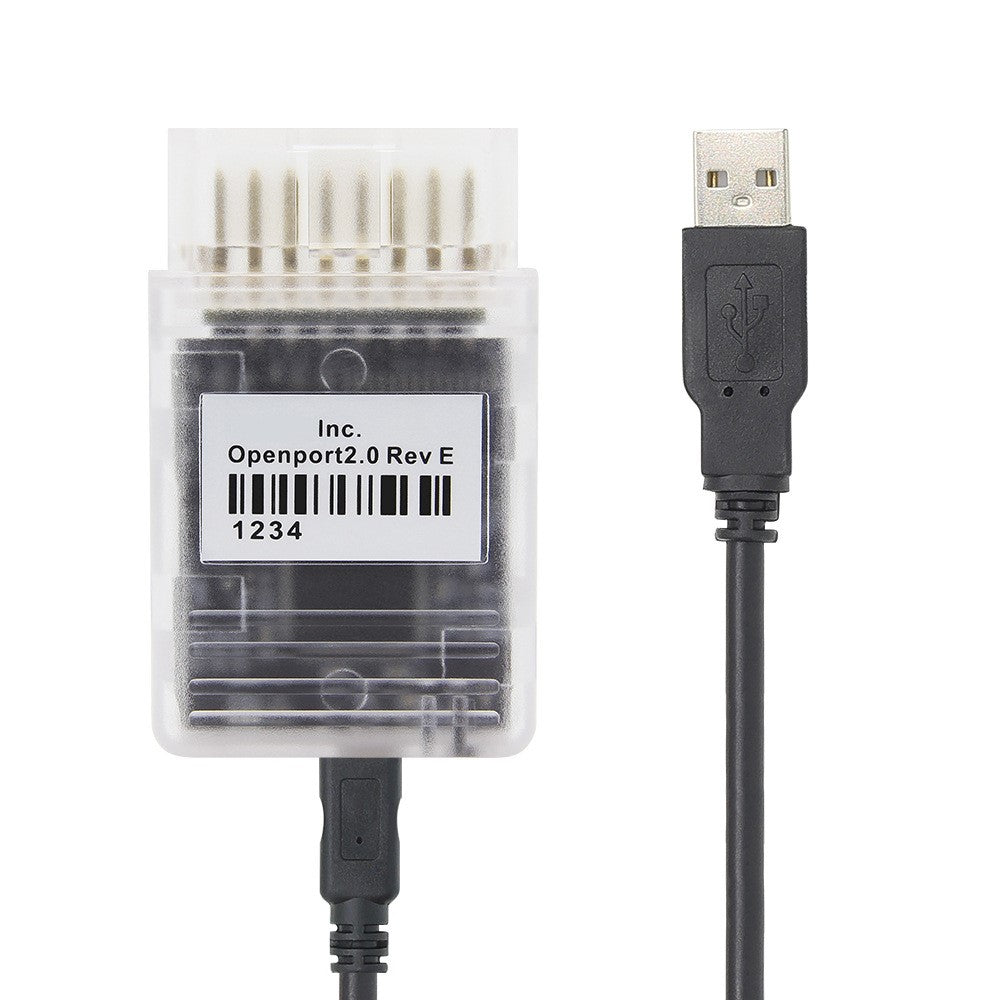 OpenPort 2.0 ECU Flash OBD / OBD2 Tuning Car Diagnostic Tool J2534 Scanner with Recording Disc