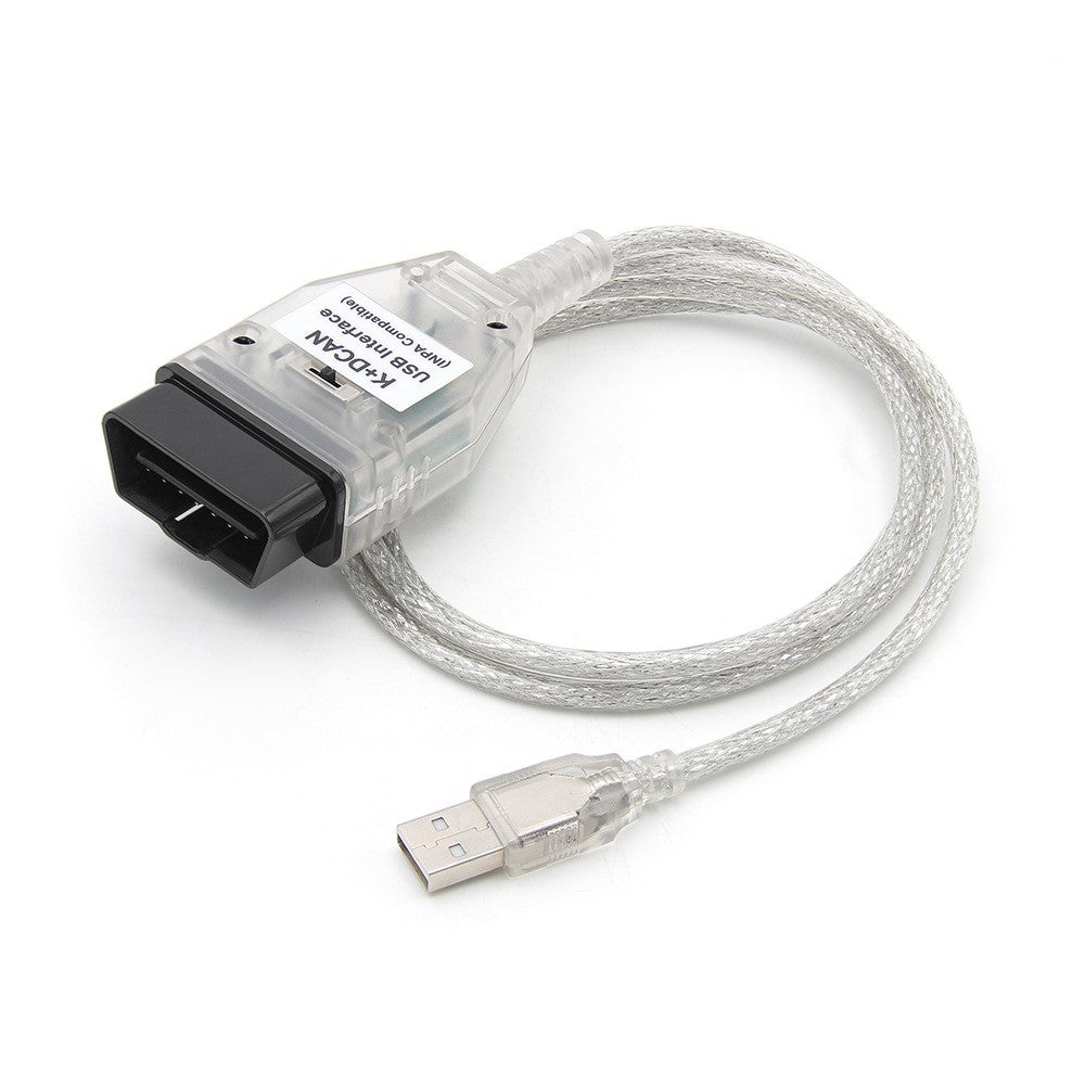 K + DCAN K-CAN FTDI Chip for E60 / E61 / E83 / E81 / E87 OBD2 Auto Car Diagnostic Tool OBD 2 Scanner USB Interface Cable