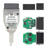K + DCAN K-CAN FTDI Chip for E60 / E61 / E83 / E81 / E87 OBD2 Auto Car Diagnostic Tool OBD 2 Scanner USB Interface Cable