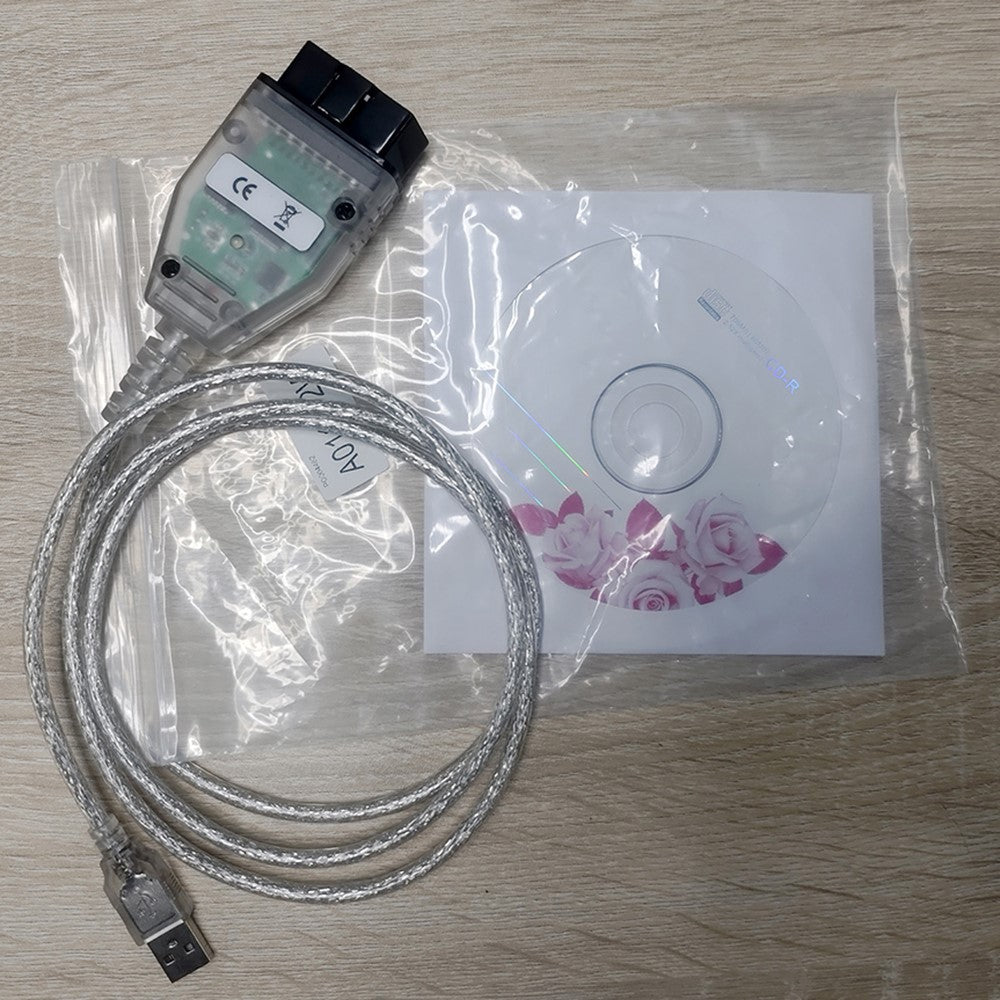 K + DCAN K-CAN FTDI Chip for E60 / E61 / E83 / E81 / E87 OBD2 Auto Car Diagnostic Tool OBD 2 Scanner USB Interface Cable