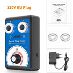 JFIND JF109 13mm Double Hole Spark Plug Tester 110V / 220V to 12V Car Motorcycle Detector Ignition Plug Analyzer