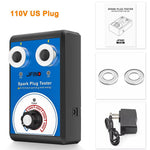 JFIND JF109 13mm Double Hole Spark Plug Tester 110V / 220V to 12V Car Motorcycle Detector Ignition Plug Analyzer
