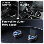 CP022 Wireless CarPlay Adapter Android Auto Converter Wired to Wireless Car Play Dongle Plug Play USB Adapter