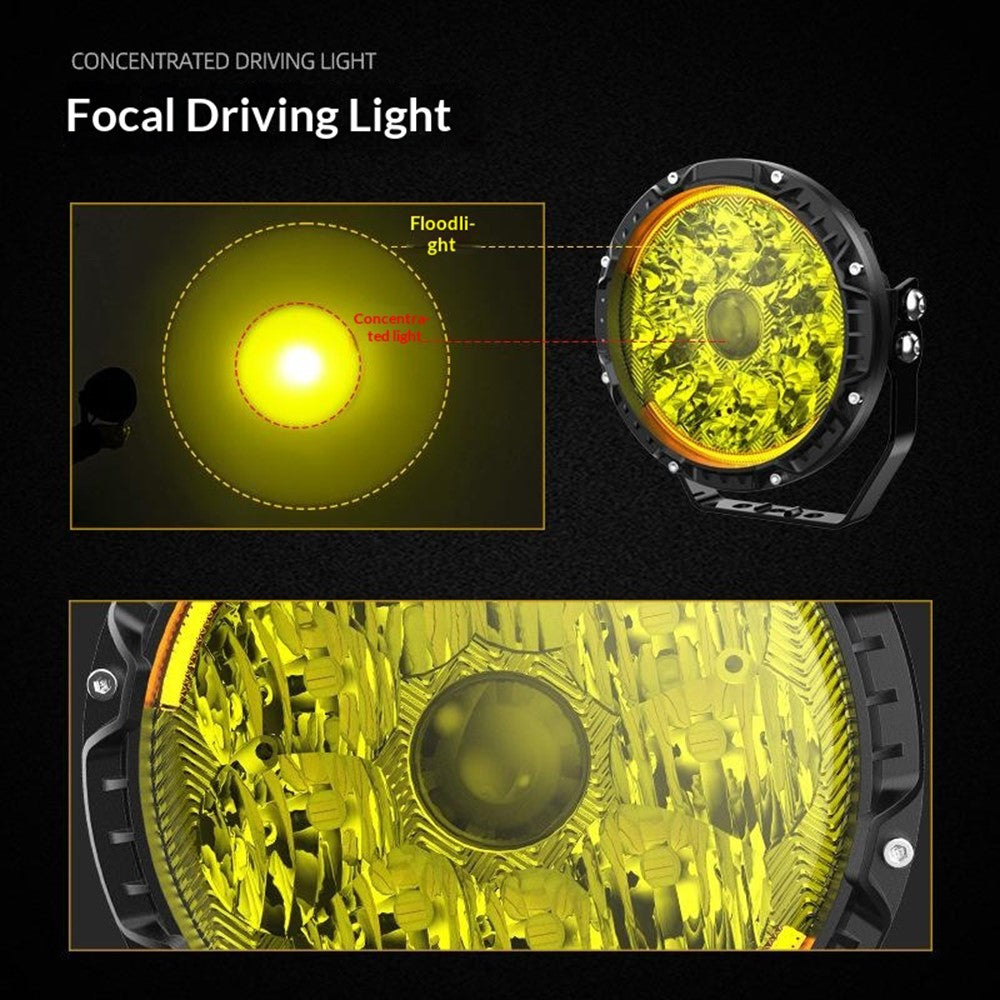 5 Inch LED Spotlight High Power Laser Beam Light Off-road Vehicle Modified Parts for Motorcycle Car