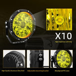 5 Inch LED Spotlight High Power Laser Beam Light Off-road Vehicle Modified Parts for Motorcycle Car
