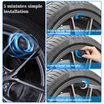 T26 Solar Powered TPMS Buzzer Alert Tire Pressure Monitoring System with 4 External Sensors, Basic Version