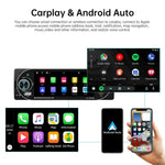6181W 5.1 Inch HD Screen Single DIN Car Radio MP5 Player Wireless CarPlay Android Auto Bluetooth-compatible FM Radio