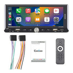 6280W 6,9 Tommer Touchskærm Enkelt DIN Bil Stereo Modtager Trådløs CarPlay Android Auto Bluetooth-kompatibel Multimedieafspiller