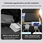 Car Seat Back Hook Multi-Functional Creative Storage Organizer for Car Interior Rear Seat Car Phone Holder