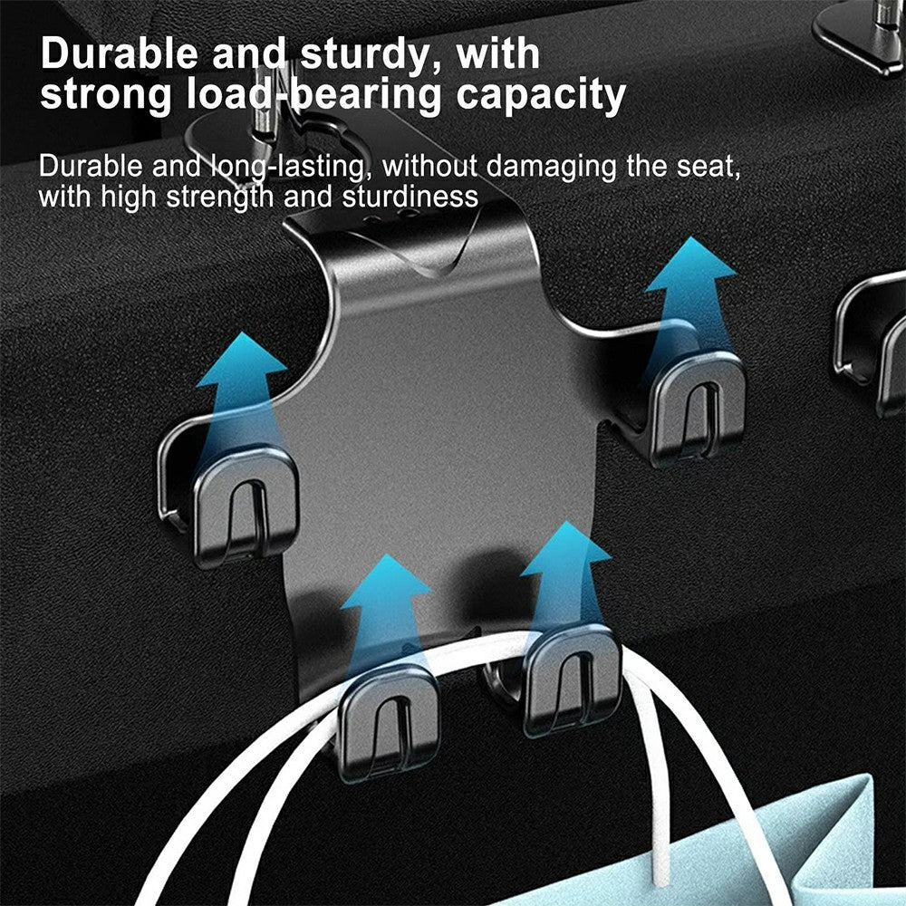 Car Seat Back Hook Multi-Functional Creative Storage Organizer for Car Interior Rear Seat Car Phone Holder