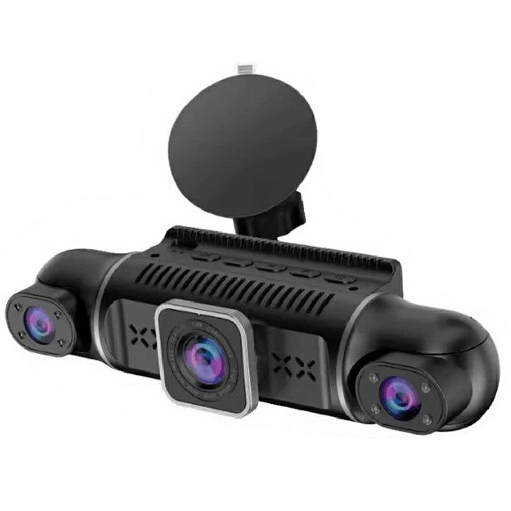 2K + 1080Px4 5 kanaler 3,0-tums skärm bil dashcam 24-timmars parkeringsövervakning mörkerseende WiFi-kamera stöd OBD