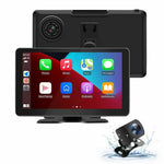 9 Inch Large Screen Allwinner V553 Wireless CarPlay Screen Multimedia Player with 4K + 1080P Front and Rear Dual Recording Dash Cam