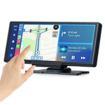 10.26 Inch Large Screen Allwinner V553 Wireless CarPlay Screen Multimedia Player with 4K + 1080P Front and Rear Dual Recording Dash Cam